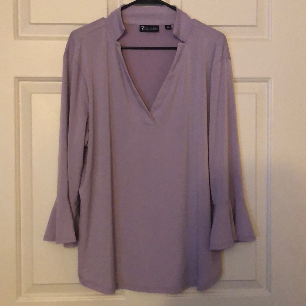 XXL NY&Co. Lavender Blouse